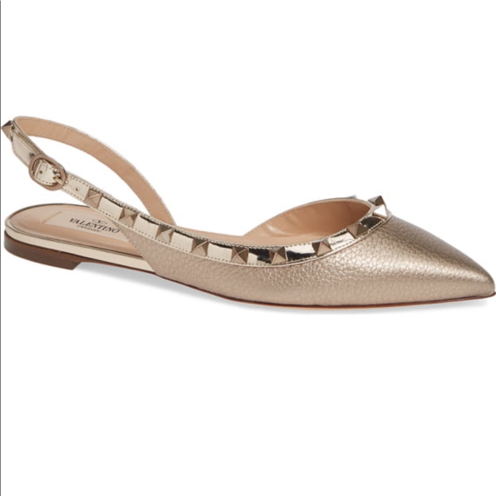 COPY - AUTH Valentino Garavani Rockstud Slingback…